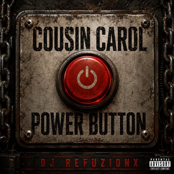 cousin carol power button cover