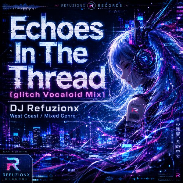 echoes in the thread glitch vocaloid mix cover