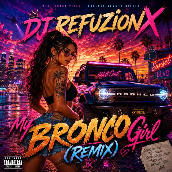 embedded 01 dj refuzionx my bronco girl remix 887bb97fb4a6