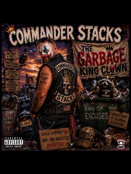 the garbage king clown