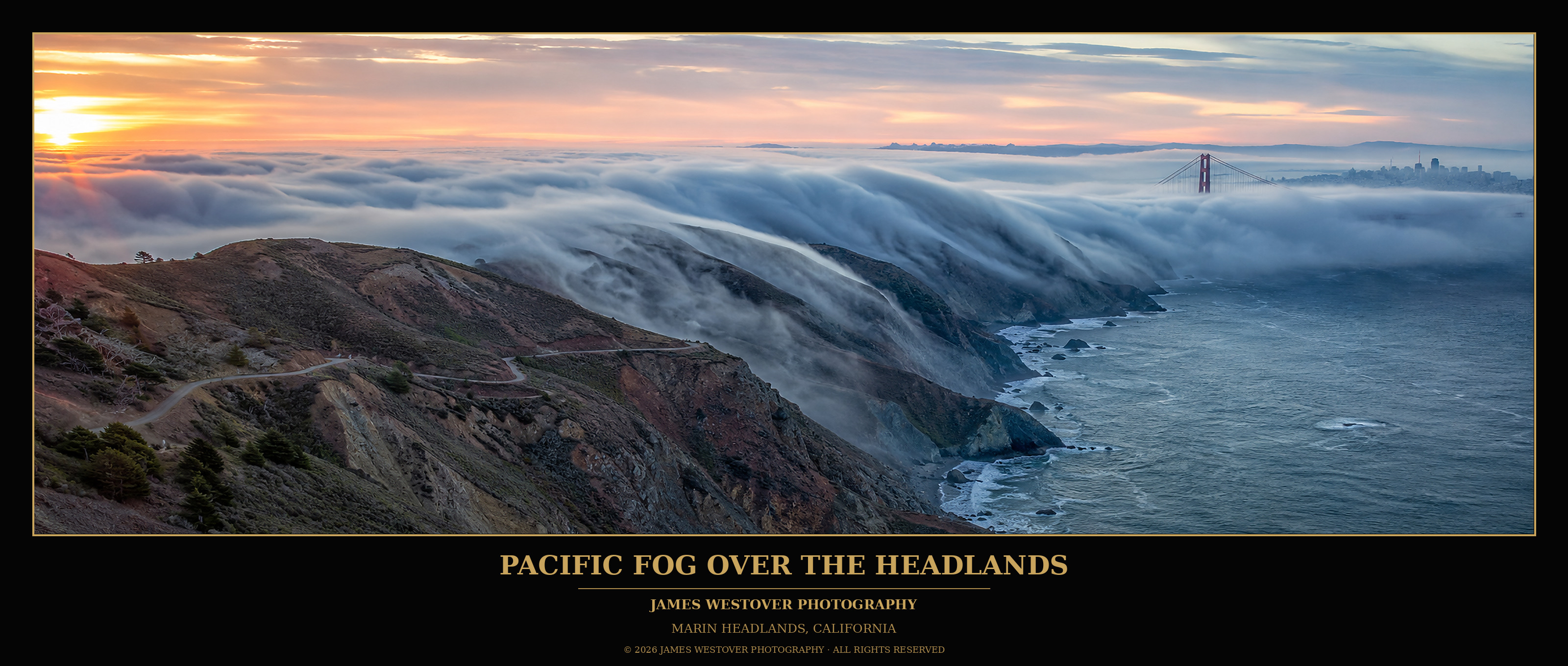 Pacific Fog Over the Headlands