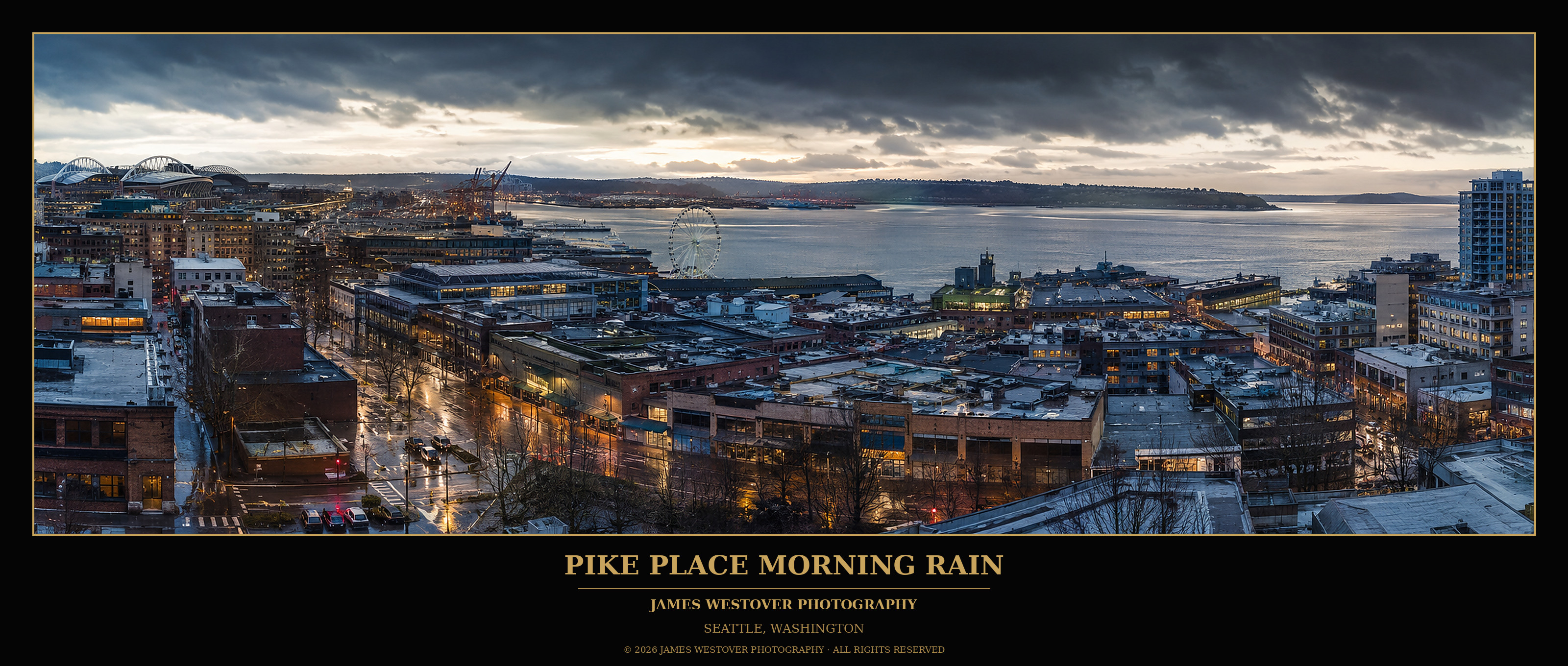 Pike Place Morning Rain