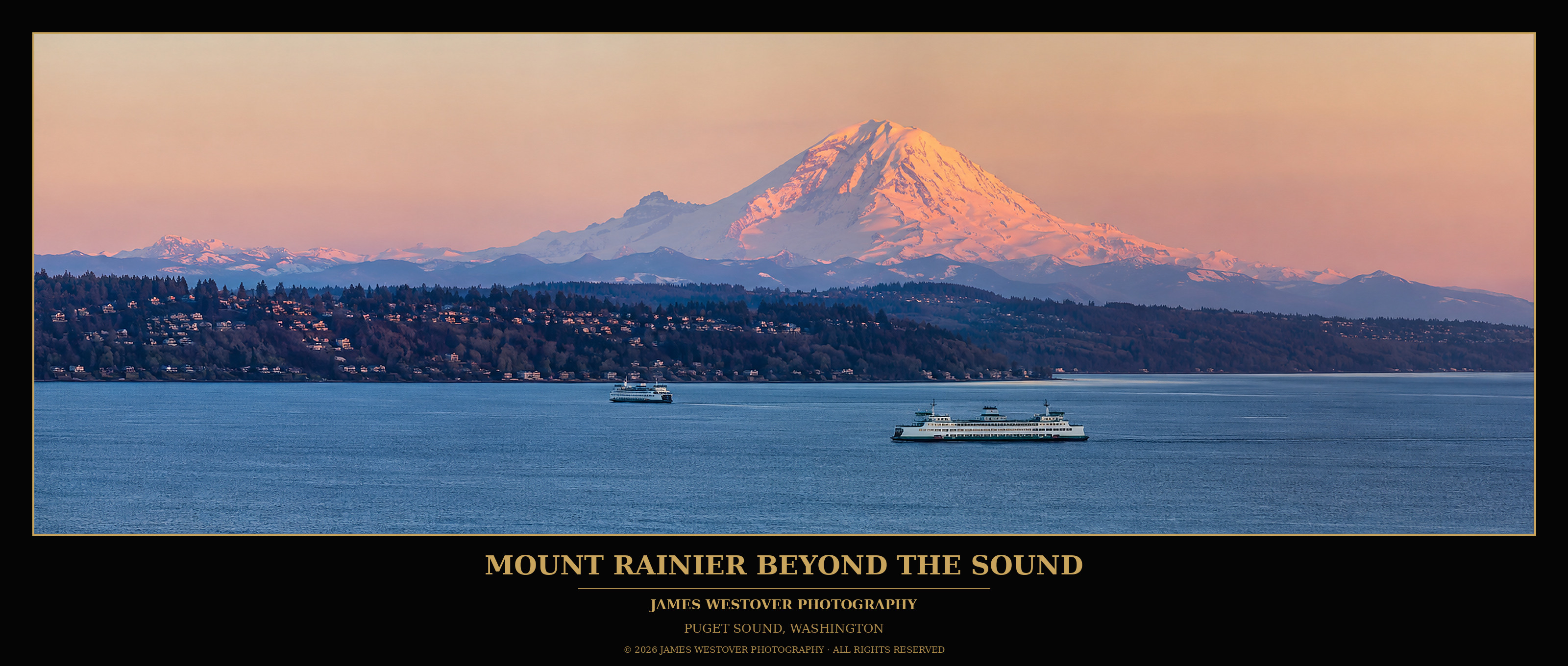 Mount Rainier Beyond the Sound