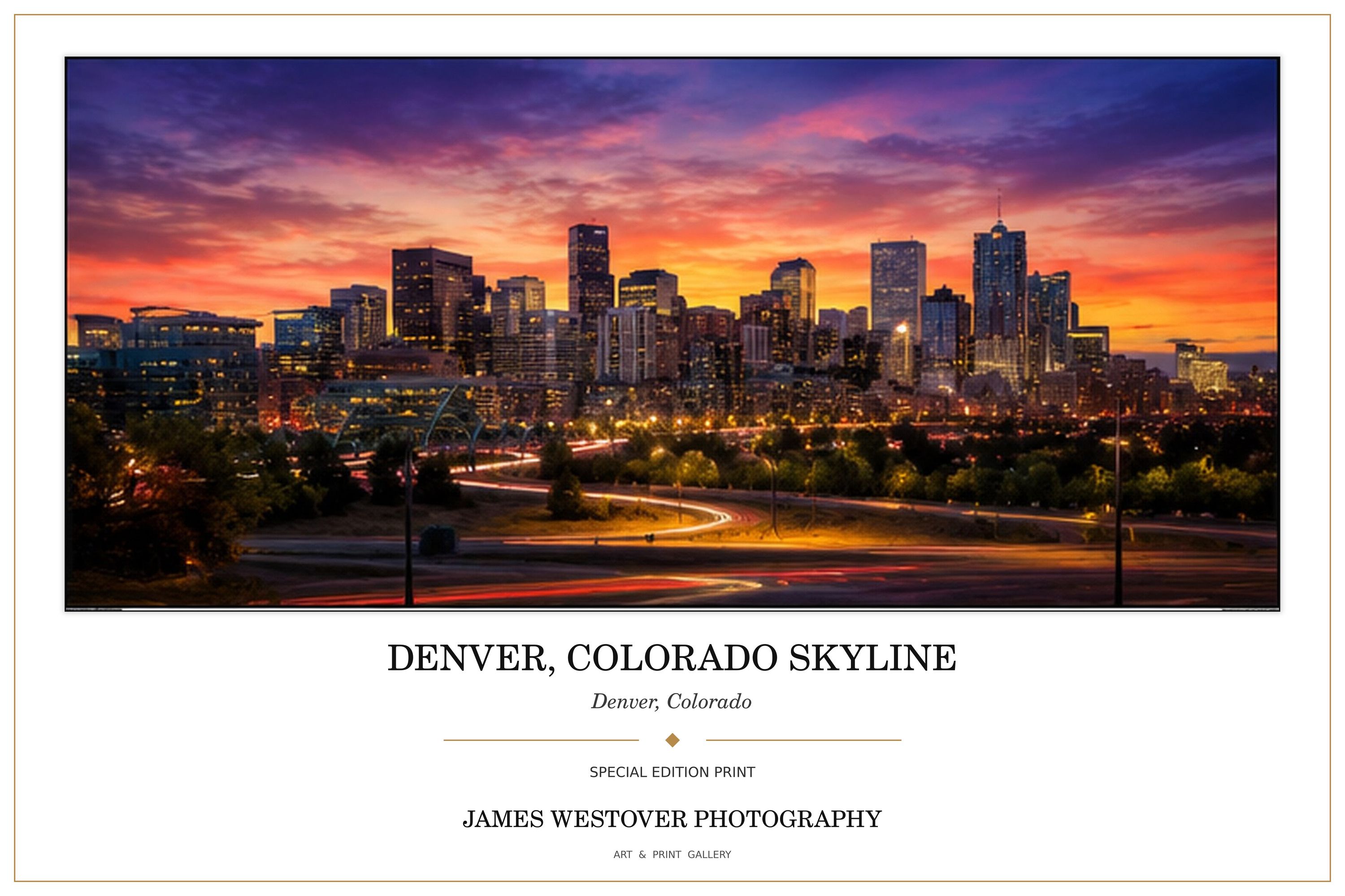 Denver, Colorado Skyline