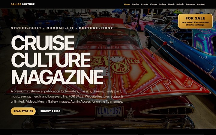 Home page of Cruise Culture