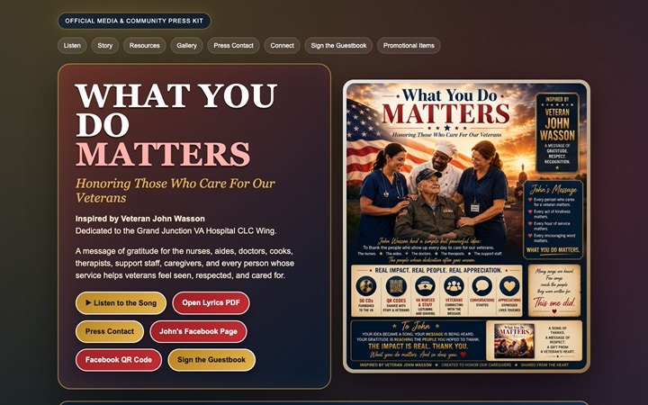 Home page of John Wasson
