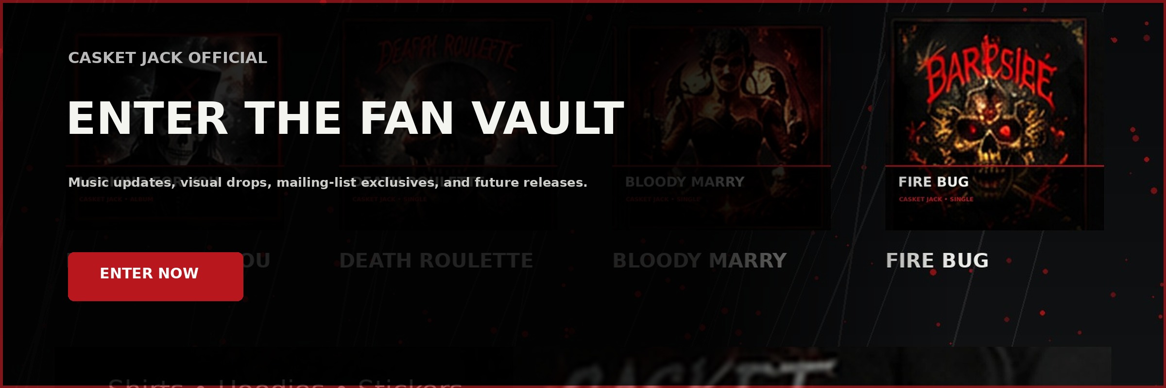 Casket Jack Darkside Fan Vault promotional banner
