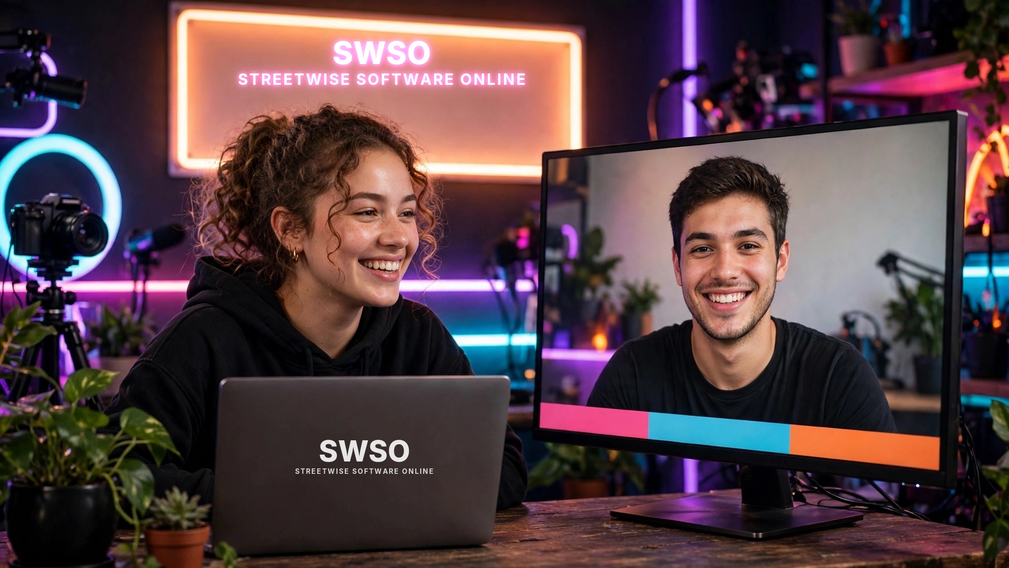 Creator using SWSO AutoCaption Pro