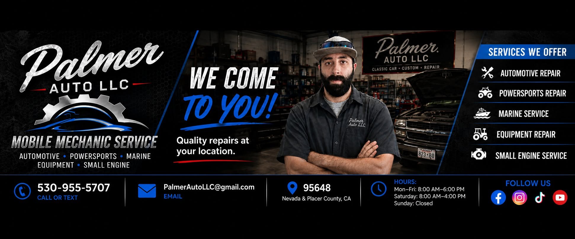 Palmer Auto LLC banner