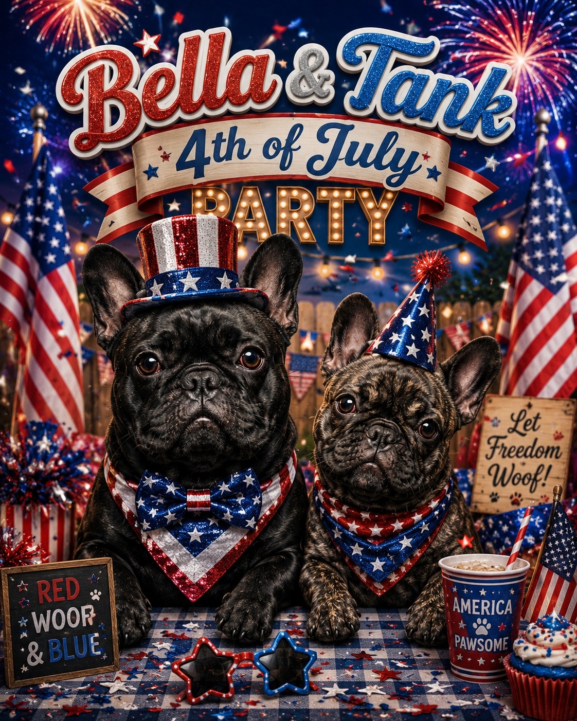 Bella & Tank Fourth of July