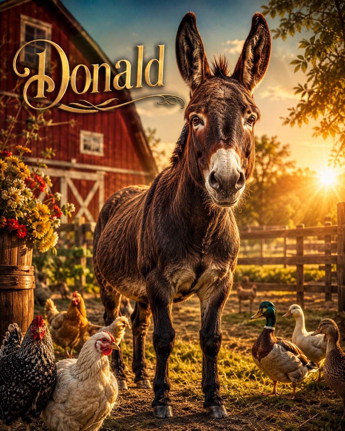 Donald Barnyard Hollywood Edit