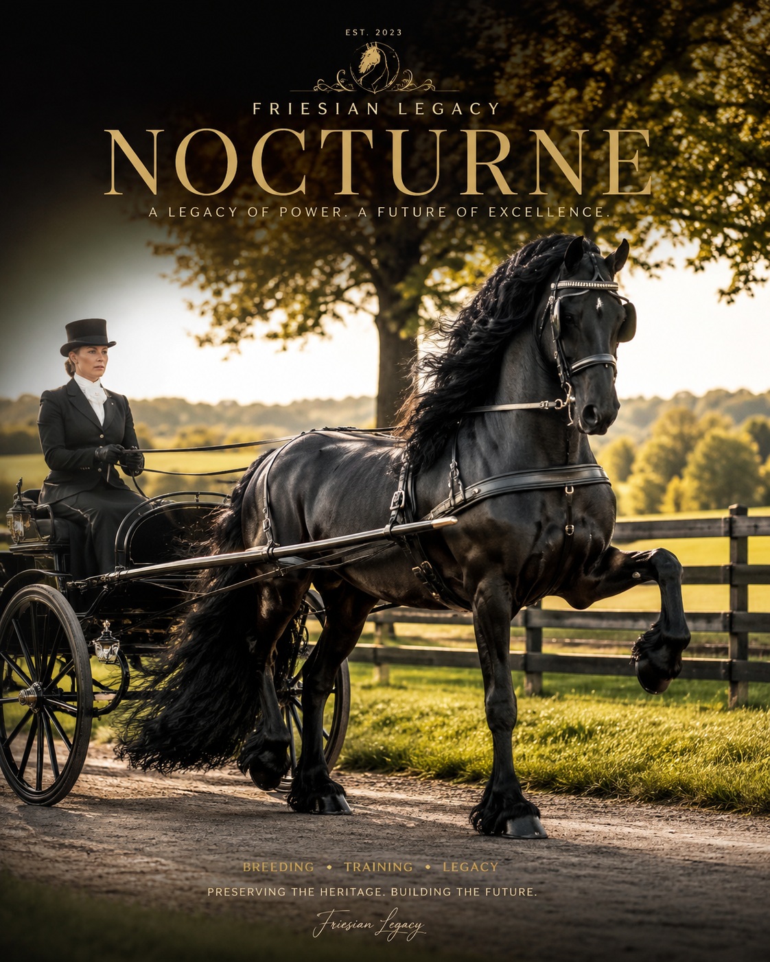 Friesian Country Pleasure Driving